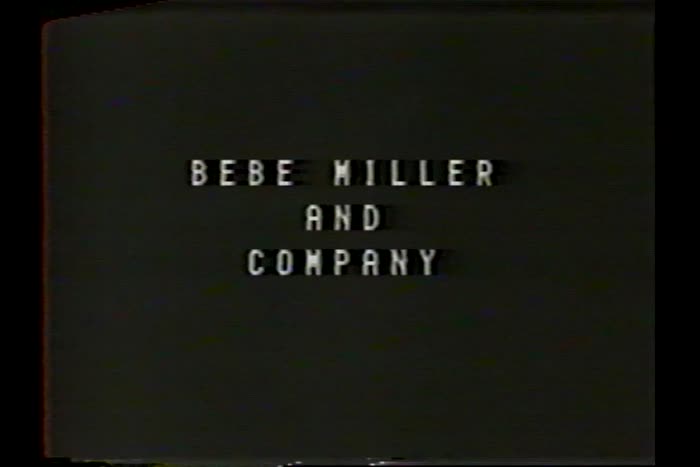 Bebe Miller Performance of Rain