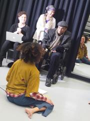 Rehearsal Photo Saturday's Child 2018