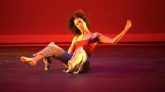 Gesel Mason rehearsing Bent for No Boundaries 2018