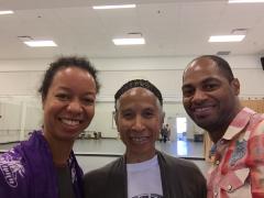 Photo of Gesel Mason, Dianne McIntyre, & Helanius Wilkins