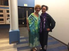 Cleo Parker Robinson & Gesel Mason post-show