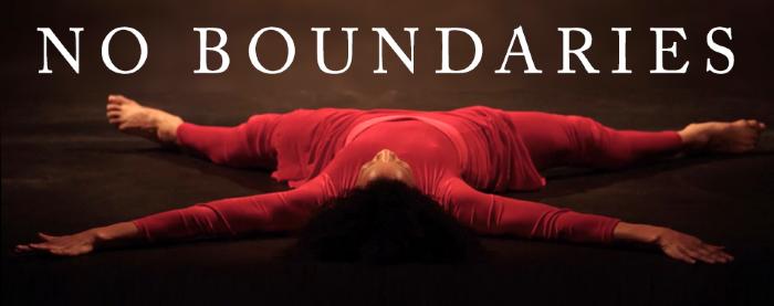 No Boundaries Banner Image of Gesel Mason in Rain